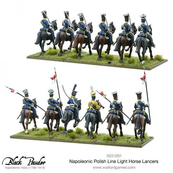 Warlord Games Black Powder  Polish (Napoleonic) Napoleonic Polish Line Light Horse Lancers - 302212001 - 5060393707943