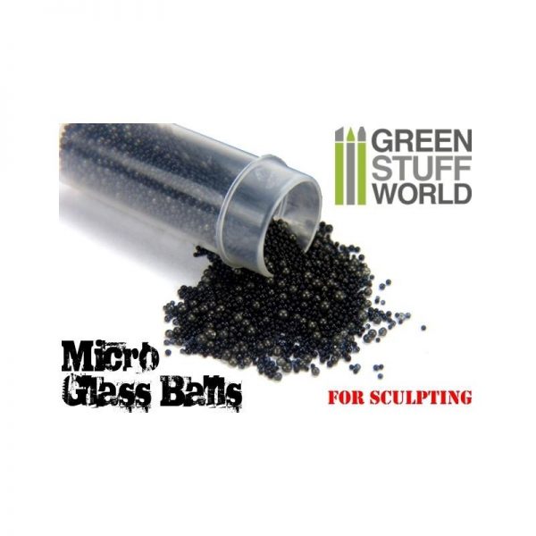 Green Stuff World   Modelling Extras Mixed Micro Glass Balls (0.5-1.5mm) - 8436554362851ES - 8436554362851