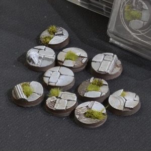 Gamers Grass   Battle-ready Temple Bases Temple Bases Round 25mm (x10) - GGB-TR25 - 738956789167