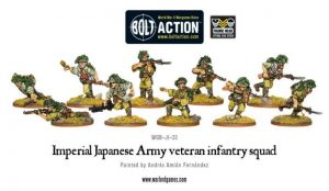 Bolt Action  Japan (BA) Imperial Japanese Veteran Infantry Squad - 402216003 - 5060572501331