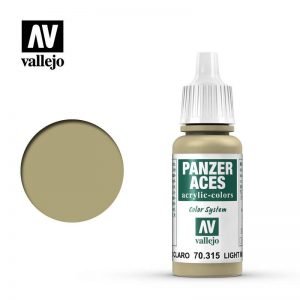 Vallejo   Panzer Aces Panzer Aces  - Light Mud - VAL315 - 8429551703154
