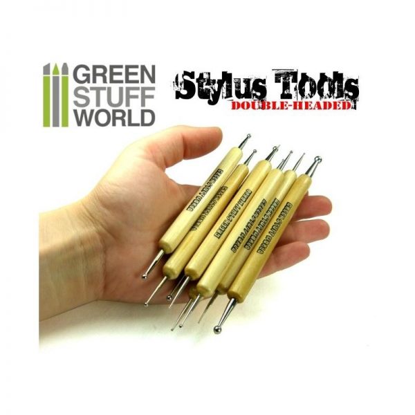 Green Stuff World   Green Stuff World Tools 8x Sculpting STYLUS tool set - 8436554363353ES - 8436554363353
