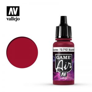 Vallejo   Game Air Game Air: Scarlet Red - VAL72712 - 8429551727129