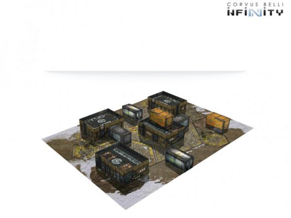 Corvus Belli Infinity  Infinity Essentials Navajo Outpost Scenery Pack - 285057 - 2850570000003