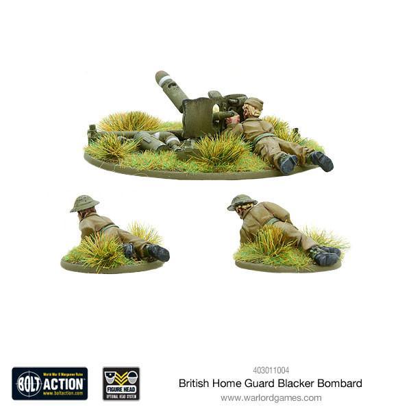 Warlord Games Bolt Action  Great Britain (BA) British blacker bombard (spigot mortar) - 403011004 - 5060393706687