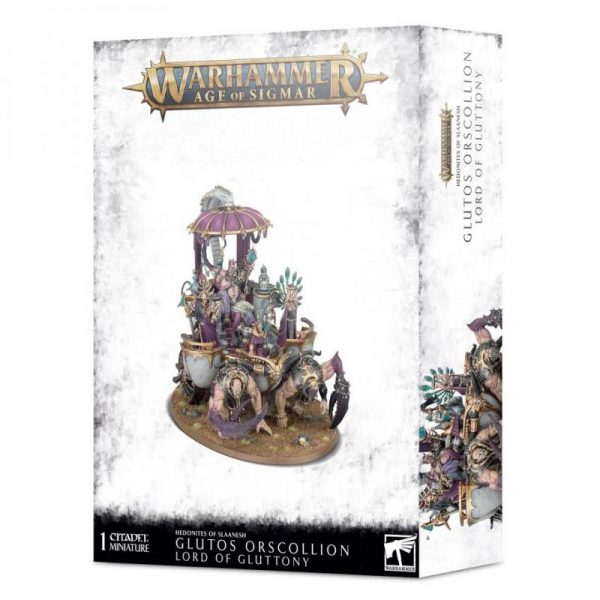 Games Workshop Age of Sigmar  Hedonites of Slaanesh Glutos Orscollion, Lord of Gluttony - 99120201105 - 5011921128136