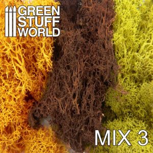 Green Stuff World   Lichen & Foliage Islandmoss - Yellow and Brown Mix - 8436554368266ES - 8436554368266