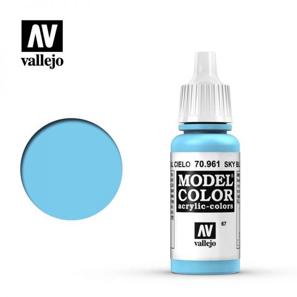 Vallejo   Model Colour Model Color: Sky Blue - VAL961 - 8429551709613