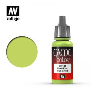 Vallejo   Game Colour Game Color: Fluorescent Green - VAL72104 - 8429551721042