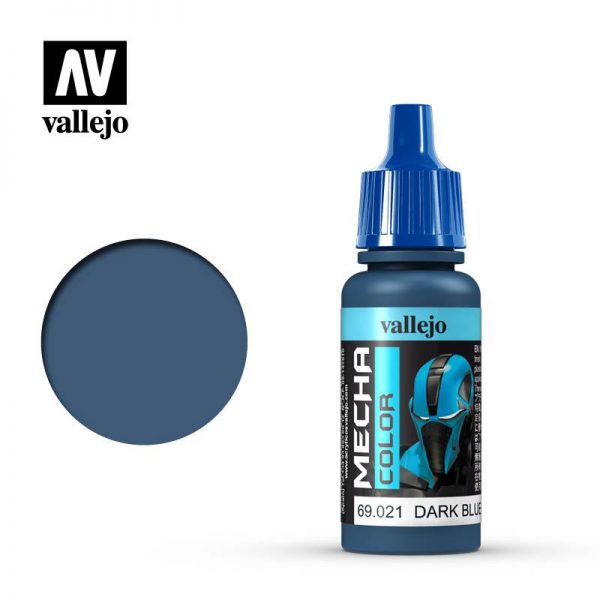Vallejo   Mecha Colour Mecha Color 17ml - Dark Blue - VAL69021 - 8429551690218