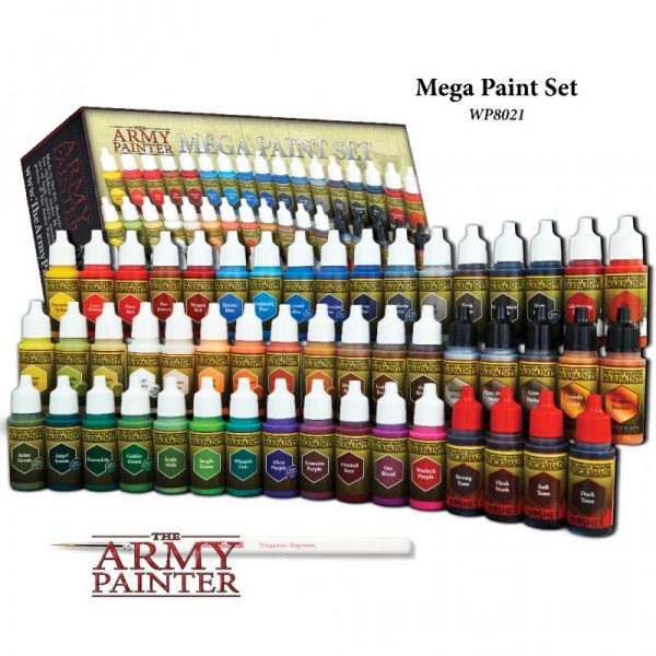 The Army Painter   Paint Sets Warpaints Mega Paint Set III - APWP8021 - 2580211115628