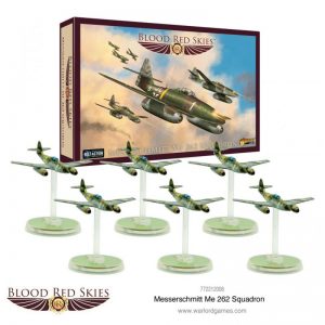 Warlord Games Blood Red Skies  Blood Red Skies Blood Red Skies: Messerschmitt Me 262 Squadron - 772212008 - 5060572503311