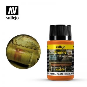 Vallejo   Weathering Effects Weathering Effects 40ml - Diesel Stain - VAL73816 - 8429551738163