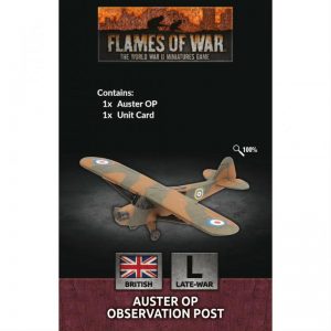 Battlefront Flames of War  United Kingdom British Auster OP Observation Post - BR951 - 9420020248687