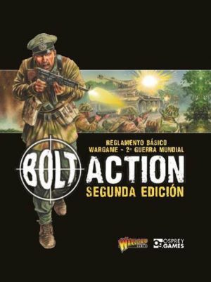 Warlord Games Bolt Action  Bolt Action Books & Accessories Bolt Action 2 Rulebook (Spanish) - 409940001 -
