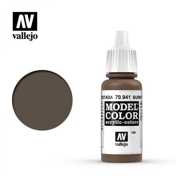 Vallejo   Model Colour Model Color: Burnt Umber - VAL941 - 8429551709415