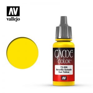 Vallejo   Game Colour Game Color: Sun Yellow - VAL72006 - 8429551720069