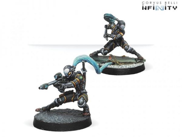 Corvus Belli Infinity  Yu Jing Yu Jing Ninjas (Multi Sniper/Hacker) - 280395-0660 - 2803950006607
