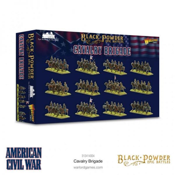 Warlord Games Black Powder Epic Battles  Black Powder Epic Battles Epic Battles: American Civil War Cavalry Brigade - 312414004 - 5060572509252