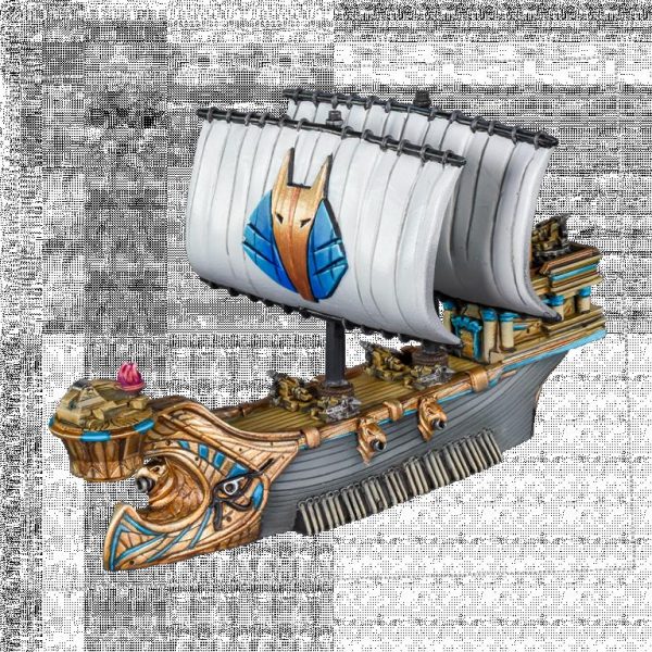 Mantic Kings of War Armada  Empire of Dust EoD War Galley - MGART204 - 5060469667607