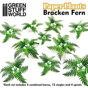 Green Stuff World   Plants & Flowers Paper Plants - Bracken Fern - 8436574508666ES - 8436574508666