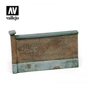 Vallejo   Vallejo Scenics Vallejo Scenics - 1:35 Old Brick Wall 15x10cm - VALSC005 - 8429551984621
