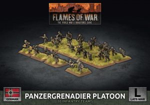 Battlefront Flames of War  Germany German Panzergrenadier Platoon - GBX169 - 9420020247369