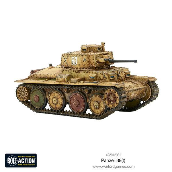 Bolt Action  Germany (BA) Panzer 38(t) - 402012031 - 5060393709138