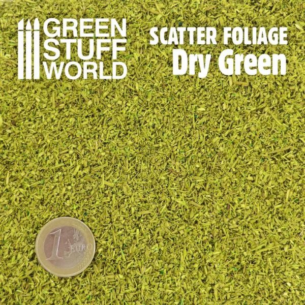 Green Stuff World   Lichen & Foliage Scatter Foliage - Dry Green - 280ml - 8435646500126ES - 8435646500126