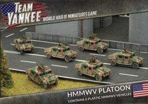 Battlefront Team Yankee  Americans HMMWV Platoon - TUBX14 - 9420020237155