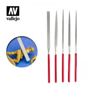 Vallejo   Vallejo Tools AV Vallejo Tools - Diamond Needle File Set (5pc) - VALT03002 - 8429551930109