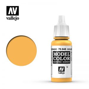 Vallejo   Model Colour Model Color: Golden Yellow - VAL948 - 8429551709484