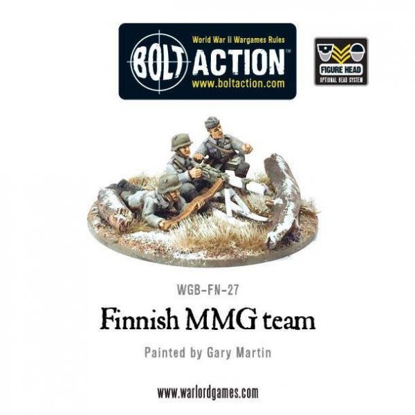 Warlord Games Bolt Action  Finland (BA) Finnish MMG team - WGB-FN-27 - 5060200848838