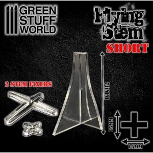 Green Stuff World   Plain Bases Flying Stem - SMALL - 8436574502787ES - 8436574502787
