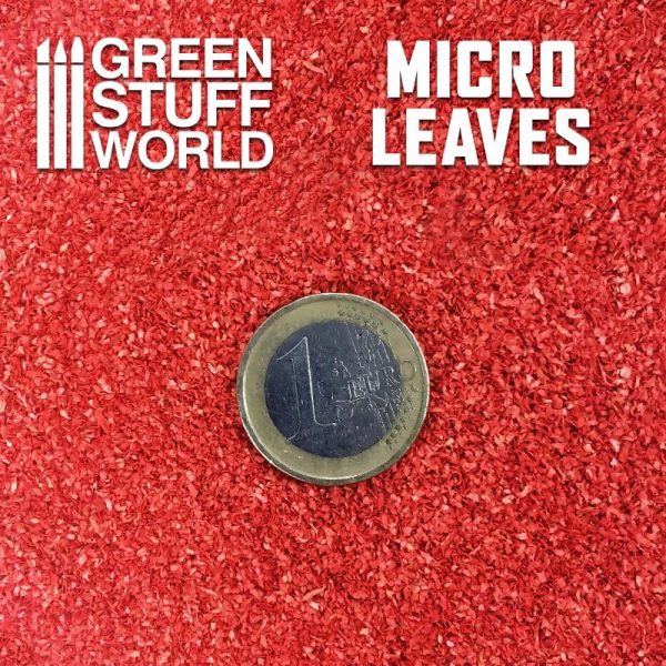 Green Stuff World   Lichen & Foliage Micro Leaves - Red mix - 8435646501123ES - 8435646501123