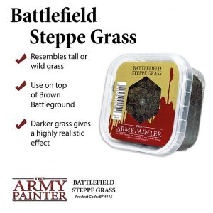 The Army Painter   Sand & Flock Battlefields: Steppe Grass - APBF4115 - 5713799411500