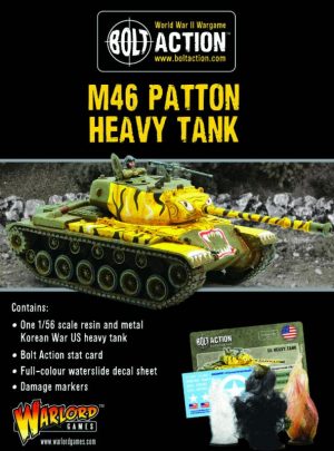Warlord Games Bolt Action  United States of America (BA) US M46 Patton Heavy Tank - 405108004 - 5060572504578