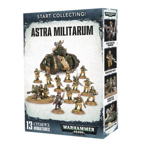 Games Workshop Warhammer 40,000  Astra Militarum Start Collecting! Astra Militarum - 99120105068 - 5011921088409
