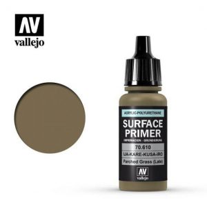 Vallejo   Model Air Primers Primer: Parched Grass (Late) 17ml - VAL70610 - 8429551706100