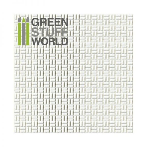 Green Stuff World   Plasticard ABS Plasticard - OFFSET RECTANGLE Small - 8436554363209ES - 8436554363209