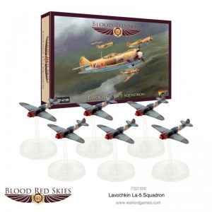 Warlord Games Blood Red Skies  Blood Red Skies Blood Red Skies: Lavochkin La-5 squadron - 772211010 - 5060572503649