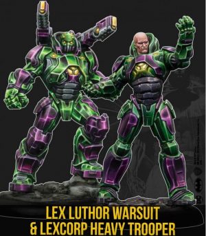 Knight Models DC Multiverse Miniature Game   Lex Luthor Warsuit & Heavy Trooper (multiverse) - KM-35DC200 - 8437013056076