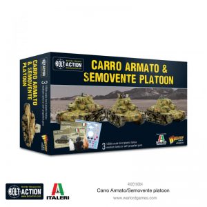Warlord Games Bolt Action  Italy (BA) Italian Carro Armato & Semovente Platoon - 402018004 - 5060572502987