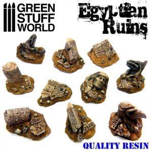 Green Stuff World   Green Stuff World Conversion Parts Egyptian Ruins - 8436554369041ES - 8436554369041