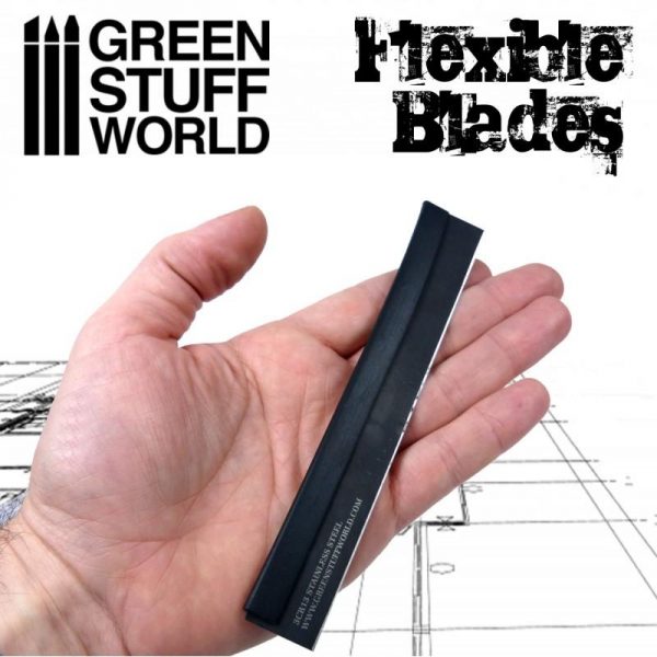 Green Stuff World   Green Stuff World Tools Flexible CLAY blade set - 8436554362110ES - 8436554362110