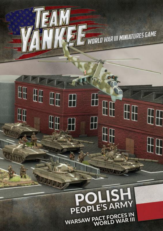 Battlefront Team Yankee  Soviets Team Yankee: Polish People's Army Booklet & Cards - TY504 - 9420020241916