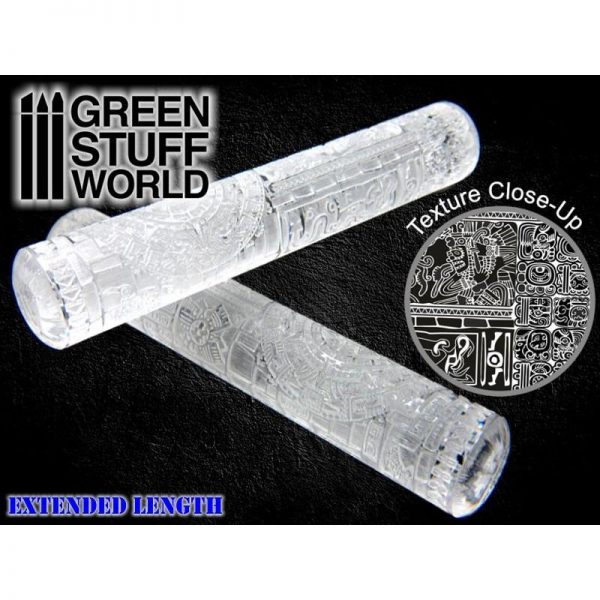 Green Stuff World   Rolling Pins Rolling Pin AZTEC - 8436554363971ES - 8436554363971