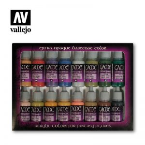 Vallejo   Paint Sets Game Color Set - Extra Opaque (x16) - VAL72290 - 8429551722902