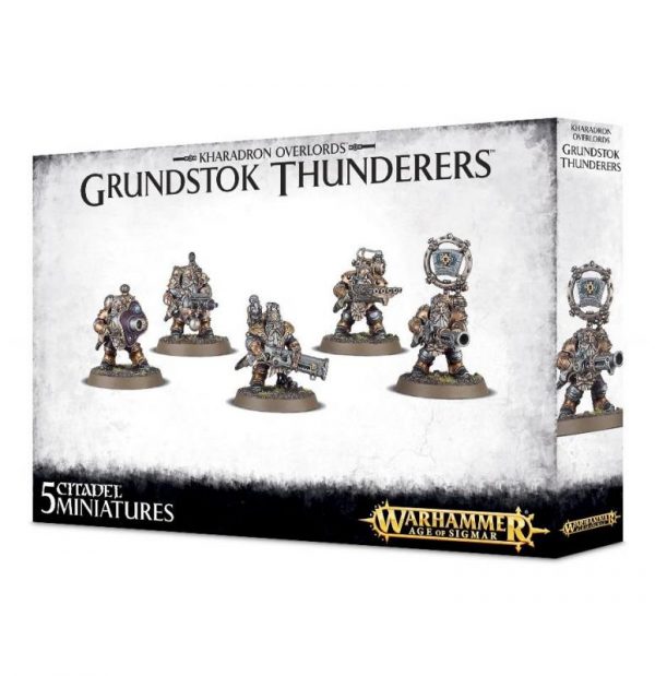 Games Workshop Age of Sigmar  Kharadron Overlords Kharadron Overlords Grundstok Thunderers - 99120205022 - 5011921082995