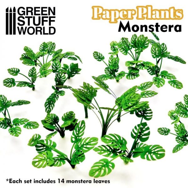 Green Stuff World   Plants & Flowers Paper Plants - Monstera - 8436574508673ES - 8436574508673
